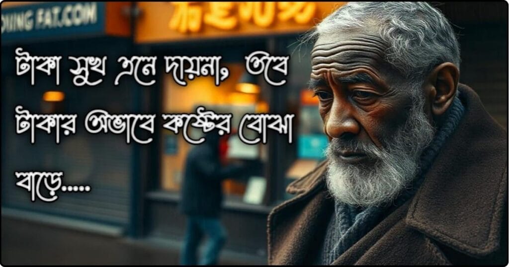টাকা নিয়ে উক্তি