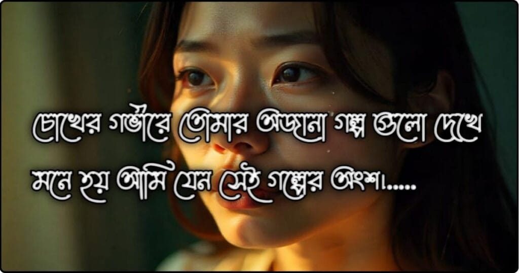 চোখ নিয়ে ক্যাপশন