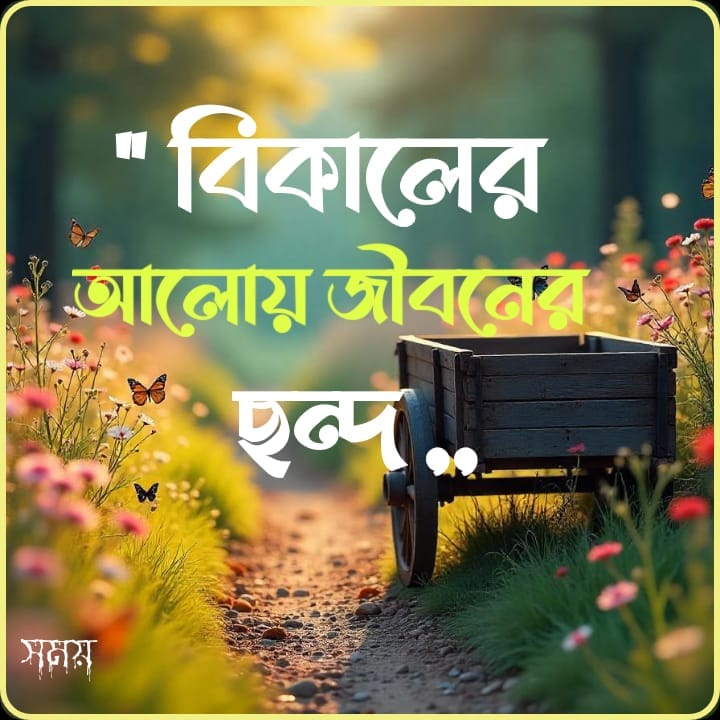 বিকেলের প্রকৃতি নিয়ে ক্যাপশন