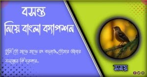 ১০১+ টি সেরা বসন্ত নিয়ে ক্যাপশন ও কবিতা এবং উক্তি ২০২৪